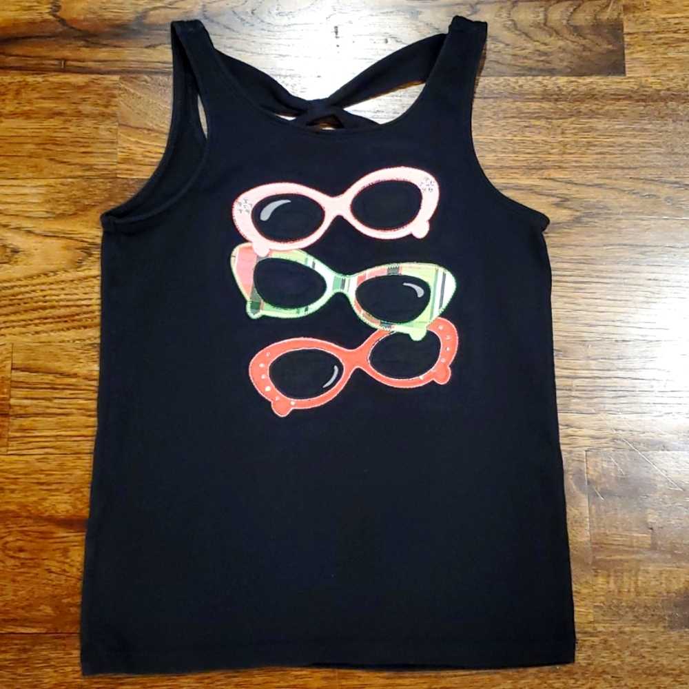 Girls Gymboree sunglasses theme tank top size 10
